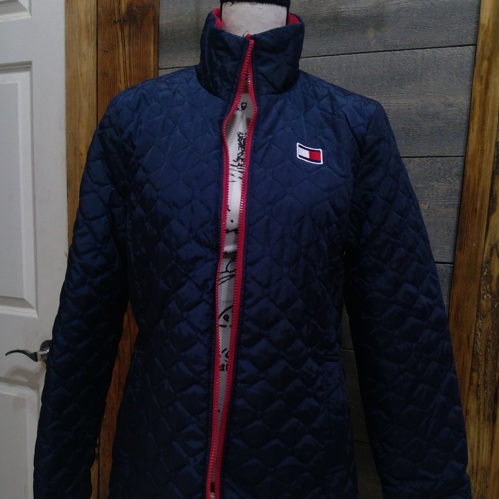 Tommy Hilfiger Women's 3 in 1 All-Weather Jacket  blue medium